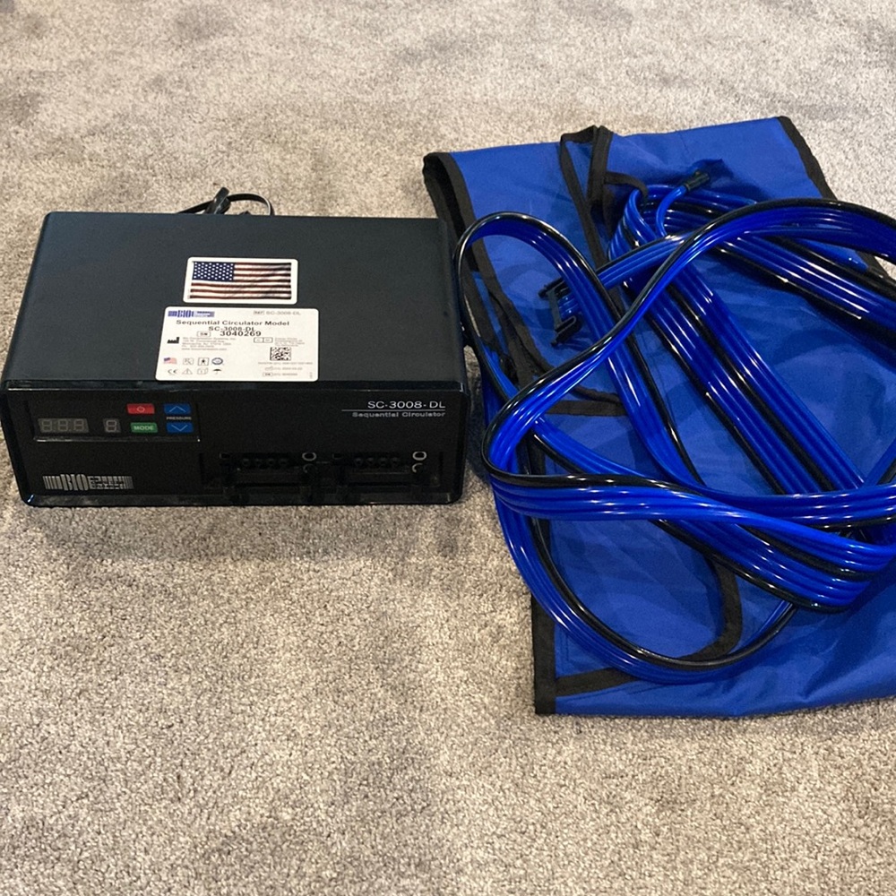 BioTab Compression Sequential Circulator Model SC-3008-DL w/ Leg Sleeve